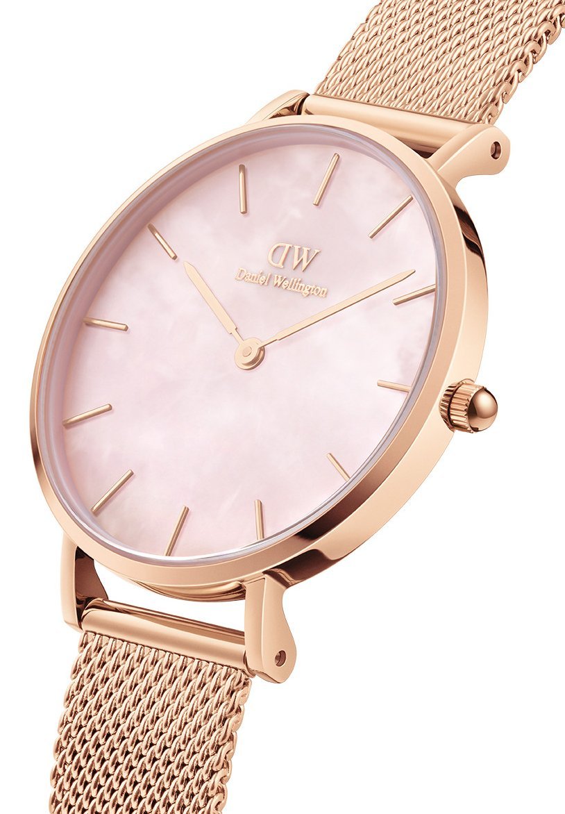 Daniel Wellington PETITE - Pulkstenis - rožzelta krāsā