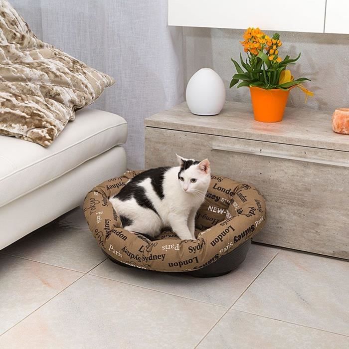 Cesta con cojín estampado - Tamaño S - 52 x 39 x 21 cm - FERPLAST