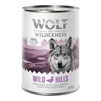Wolf of Wilderness Voksen Classic 6 x 400 g