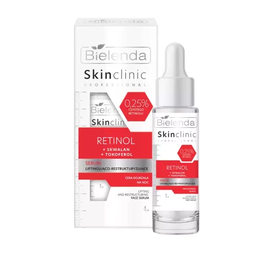 Bielenda Skin Clinic Professional liftingująco-restrukturyzujące serum do twarzy 30 ml