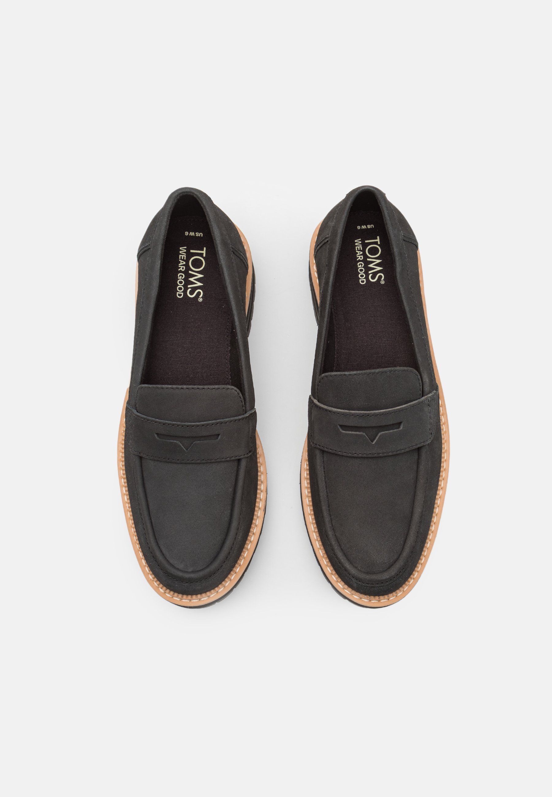 TOMS CARA - Slip-ons - schwarz