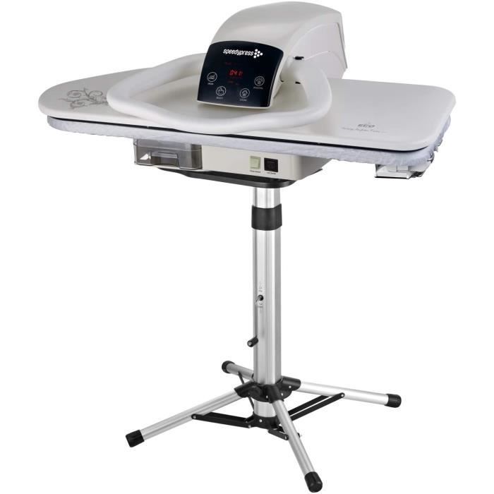 Ferro da stiro a vapore professionale 80HD-W bianco, 2600 watt, 81 cm + supporto Speedypress (accessorio ferro da stiro, filtro e copertura)