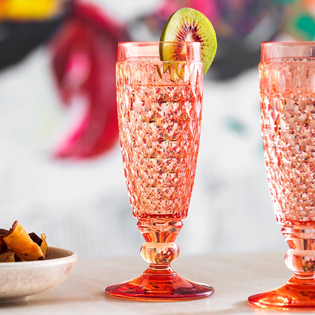 Villeroy & Boch pezsgőspoharak, 4 darabos készlet, Boston Apricot, 1 darab