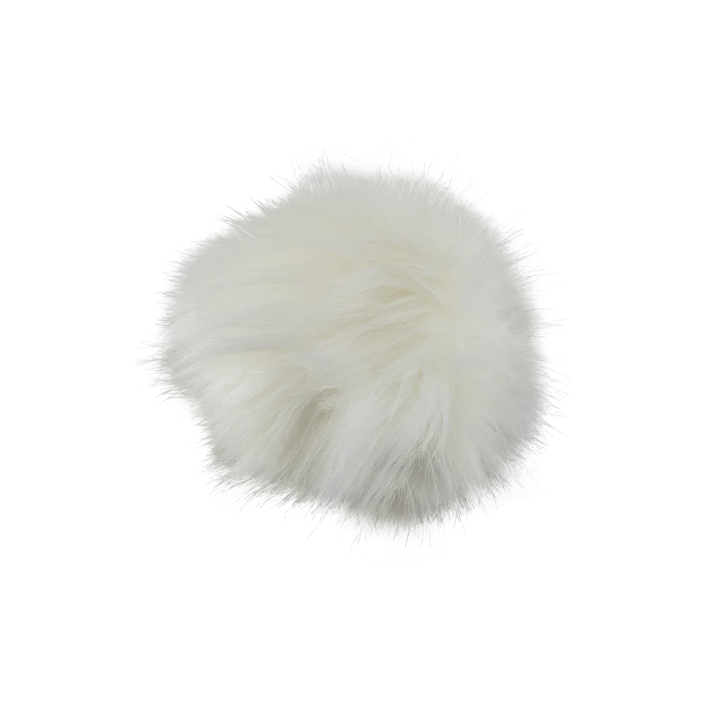 Pompon White Fur