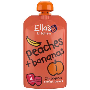 Ella's Kitchen Smoothie Persikka ja Banaani 120 g 120 g