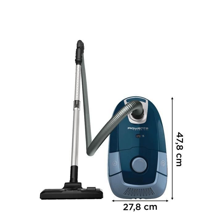 Rowenta Aspirateur avec sac, 4,5 L, Moteur basse consommation 900 W max, Performant, Très bien accessoirisé RO3172EA