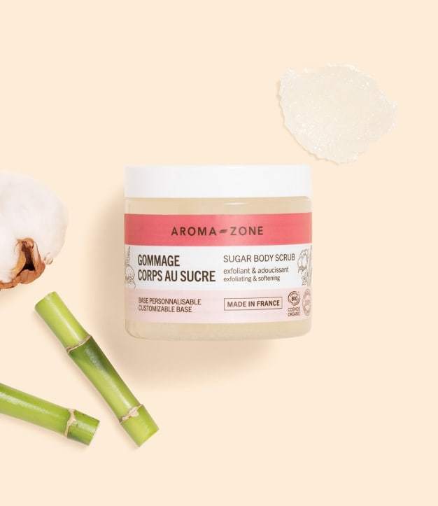Biologische suiker bodyscrub