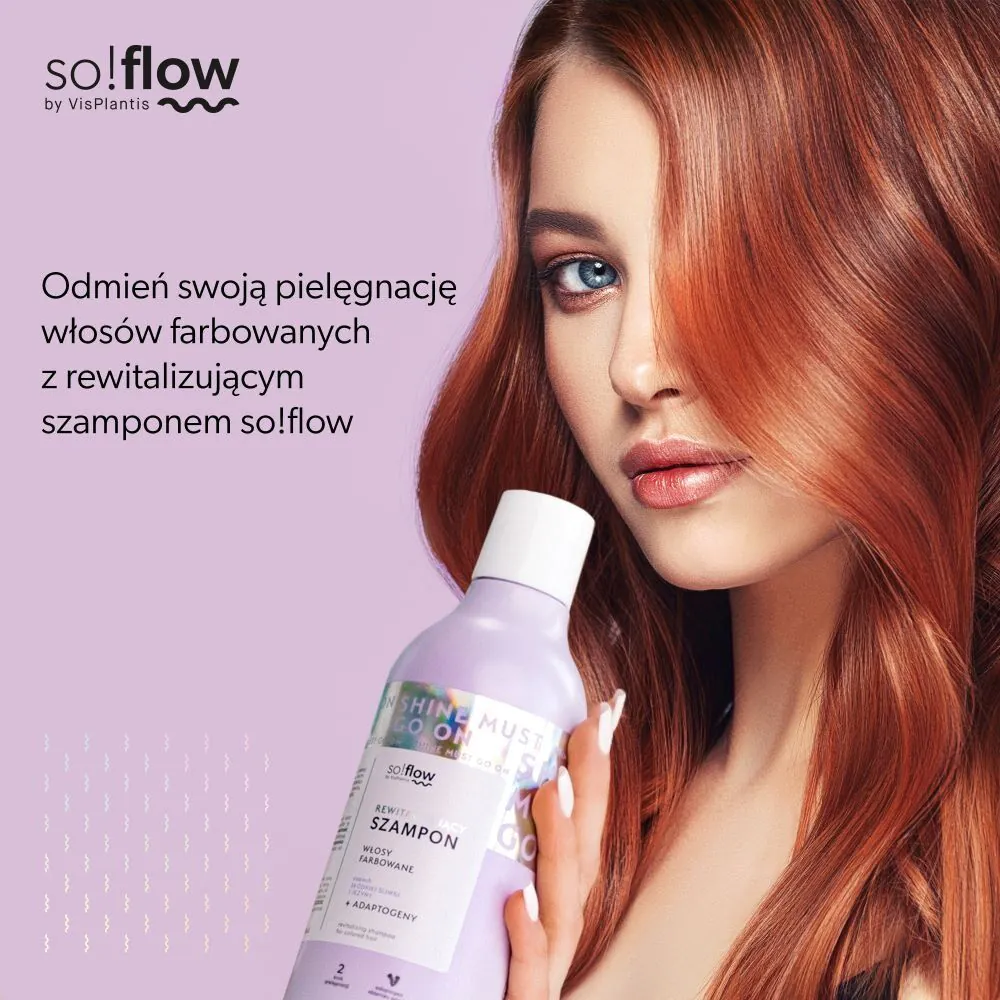 So!Flow Rewitalizujący Szampon do włosów Farbowanych