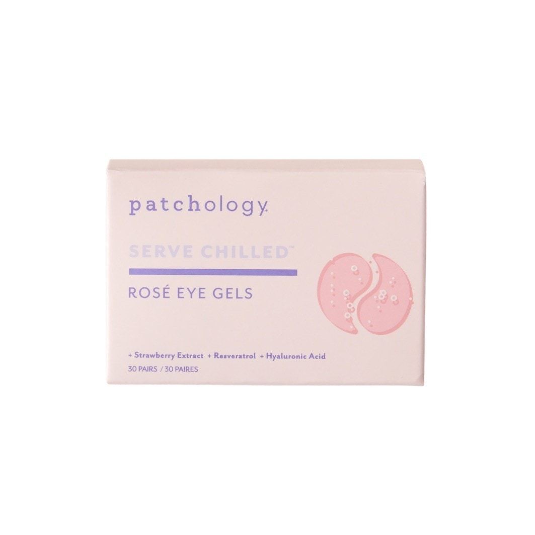 Patchology Augenpads, podávanie chladených ružových očných gélov - 30 Paar