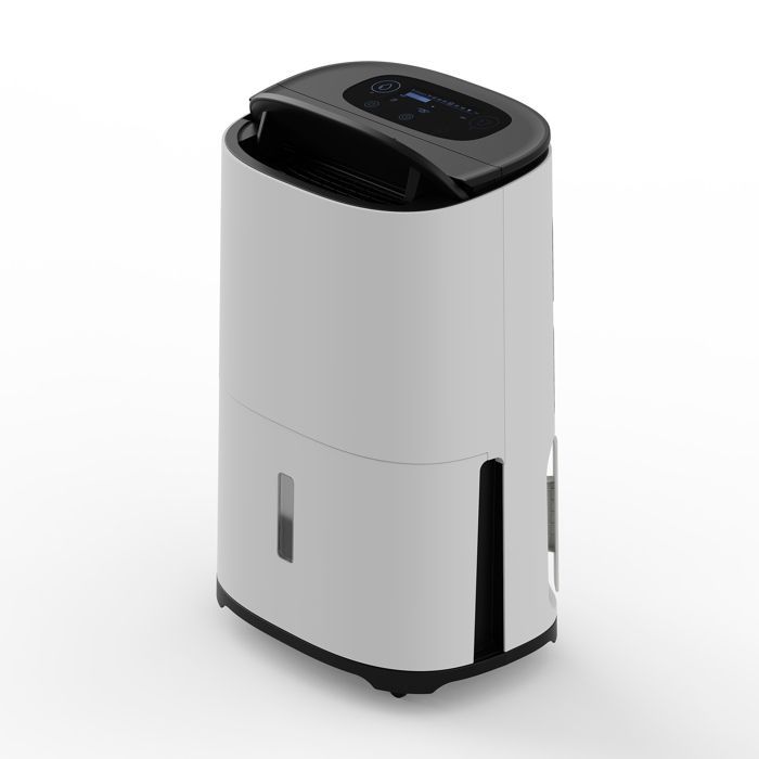 Deumidificatore MeacoDry Arete® Two da 12 litri, app per dispositivi mobili, funzionamento silenzioso, filtro HEPA, asciugatura rapida, basso consumo energetico, per 1-3 stanze.