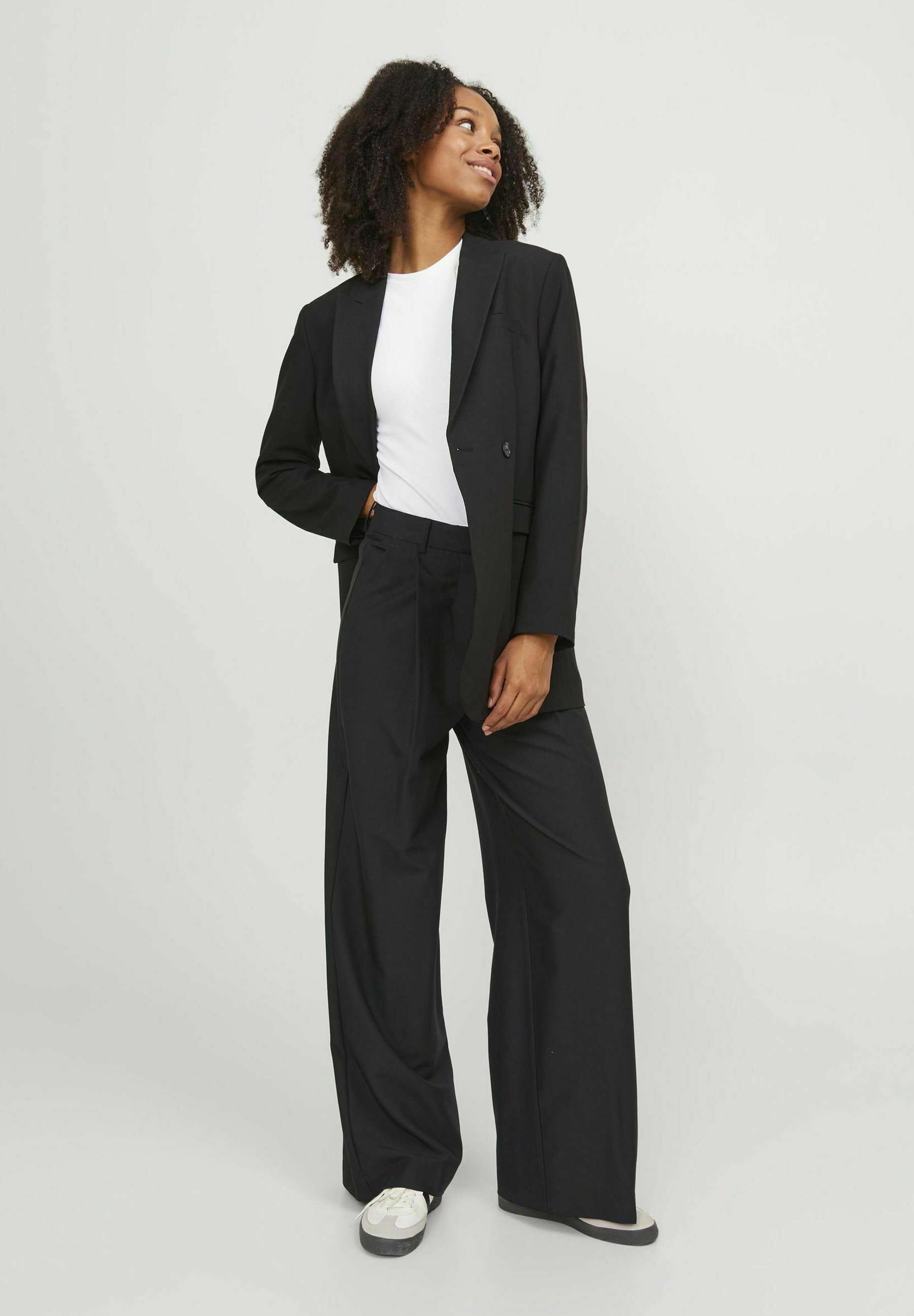 JJXX JXELLIS WIDE - Pantaloni - neri