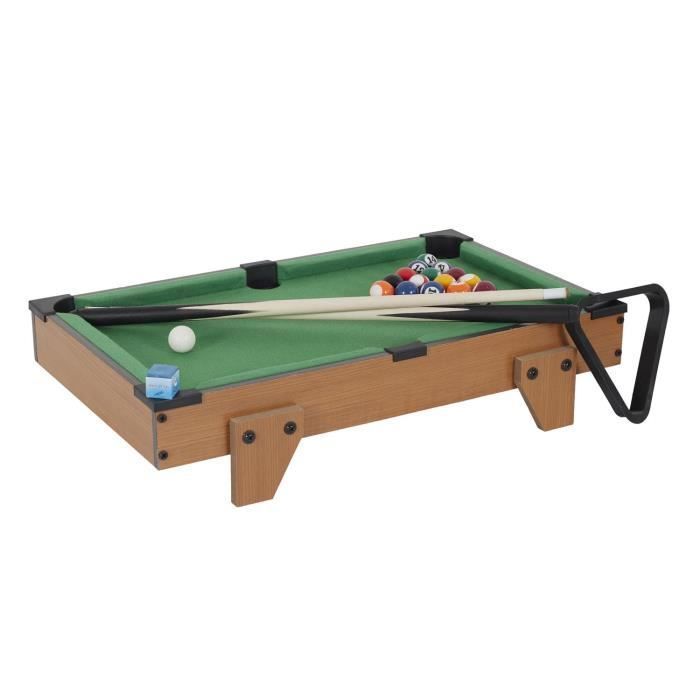 Table Multi Jeux 3 en 1 - Jeu de Air Hockey , Mini Billard et Ping Pong | Coffret pour toute la Famille - Les Jeux de votre Enfance
