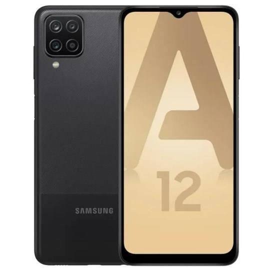Samsung Galaxy A12 Negro 64GB - Reacondicionado - Muy buen estado