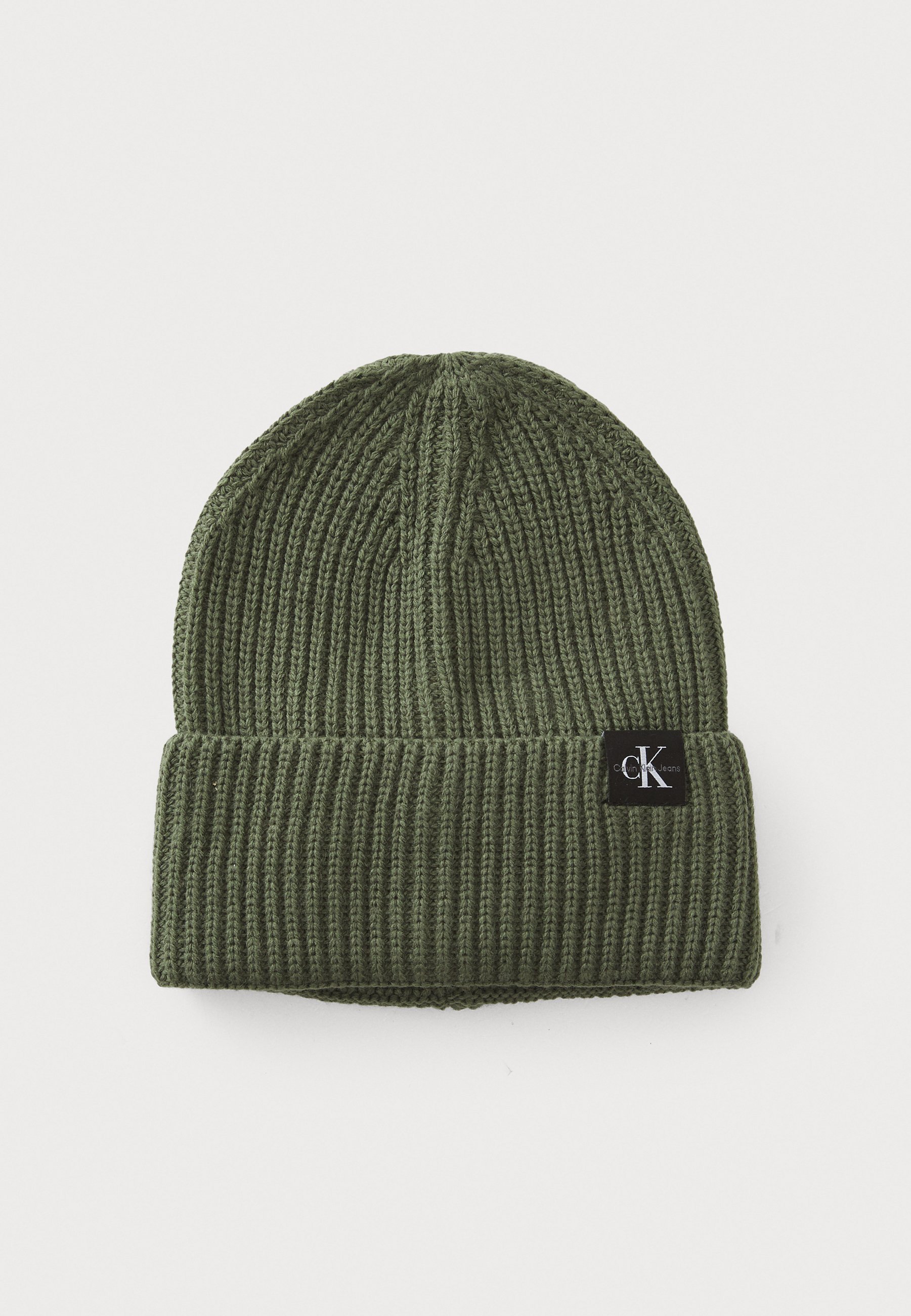 Calvin Klein Jeans MONOGRAM BEANIE UNISEX - Beanie - tijm