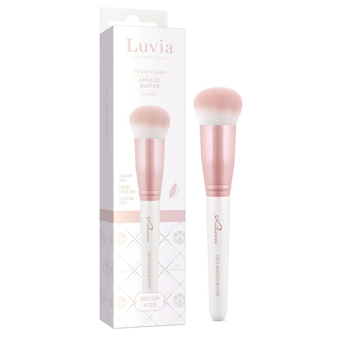 Čopič za podlago Luvia 120 // Angled Buffer - Prime Vegan Candy - 1 kos