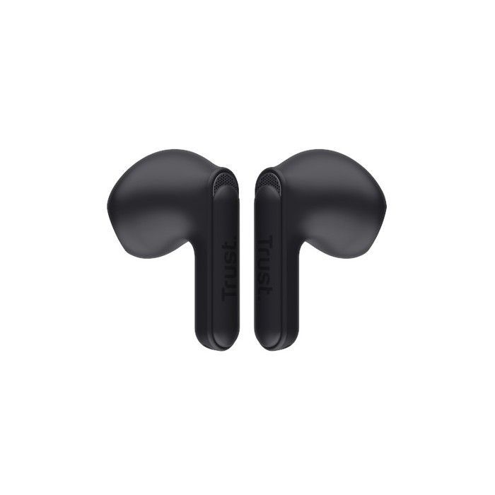 Auriculares Bluetooth Trust Yavi - Intraurales - 23 horas de autonomía - Cancelación de ruido ENC - Negro