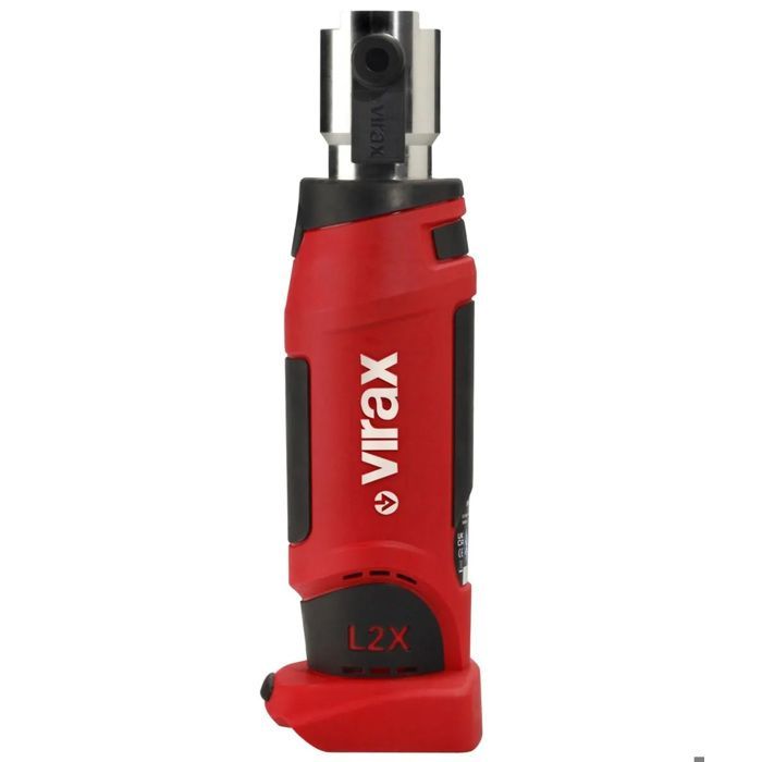 VIPER L2X electro-mechanical crimping press + TH16-20-26 inserts - VIRAX - with 2 x 18V 2.0Ah batteries - fast charger - carrying case