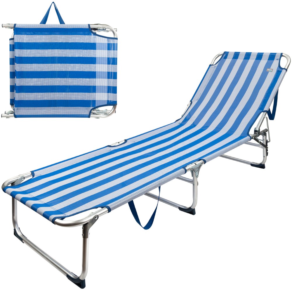 Aktive Beach 3 pozíciós alumínium összecsukható napozóágy