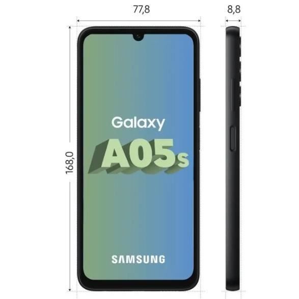SAMSUNG Galaxy A05s 4G-smartphone 4GB 64GB zwart
