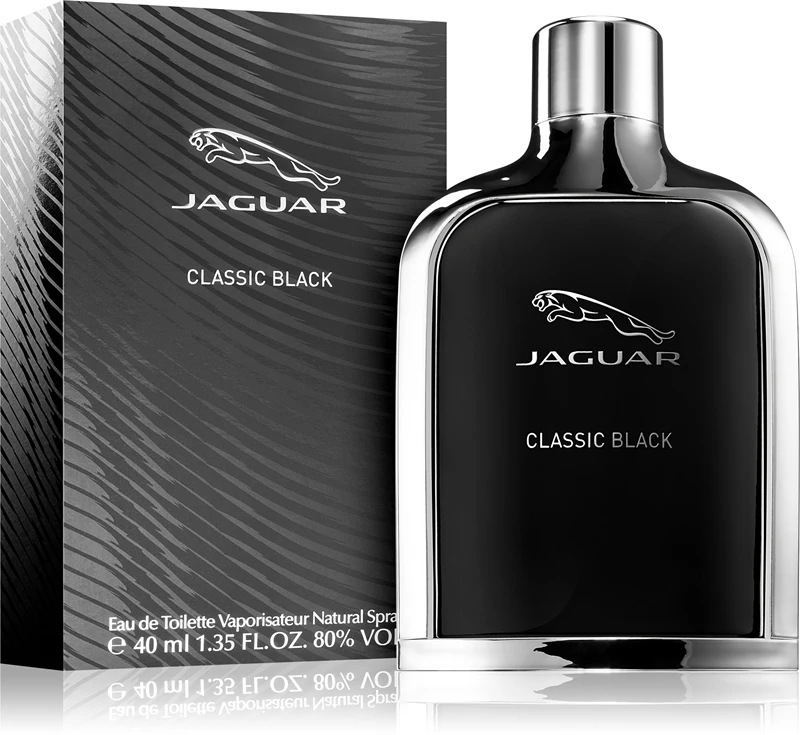 Jaguar Classic Black Eau de Toilette para Homens