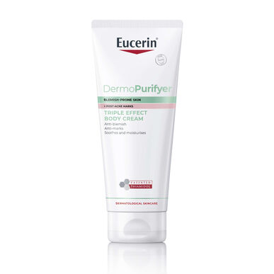 Eucerin DermoPure kroppskrem for akneutsatt hud 200 ml