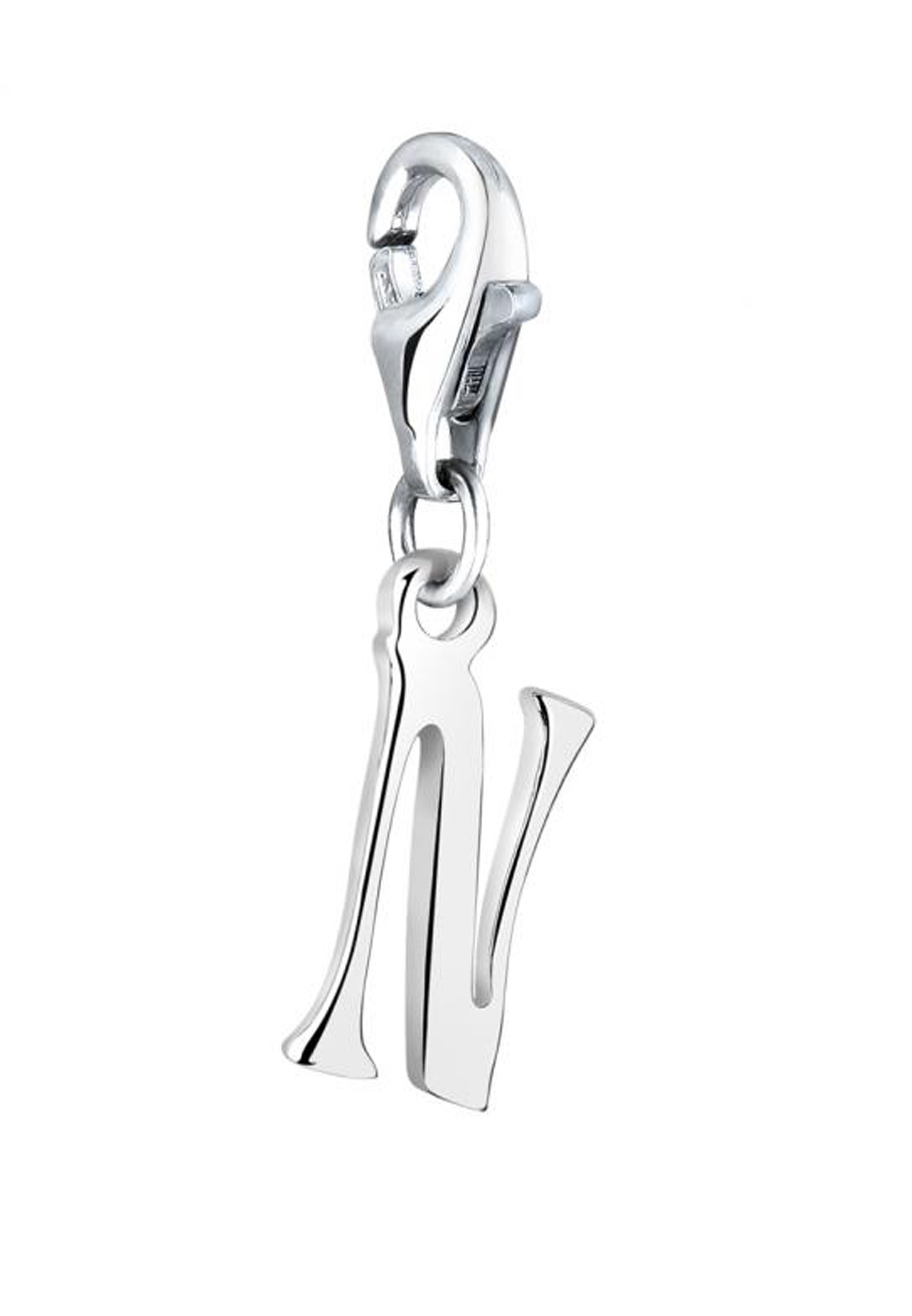 Nenalina Pendentif Charm Lettre en argent sterling 925 pour tous les s porte-charme et perle actuels