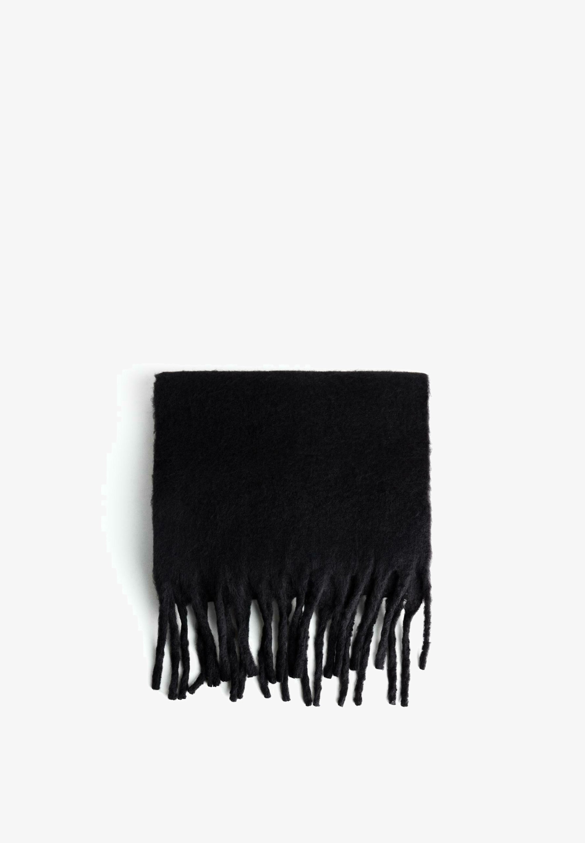 Bershka PLAIN - Sciarpa - nera