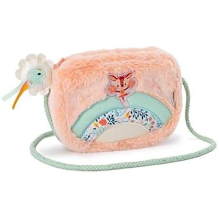 Kinderhandtas - Lilliputiens - Stella - Met rits - Schoudertas - Roze