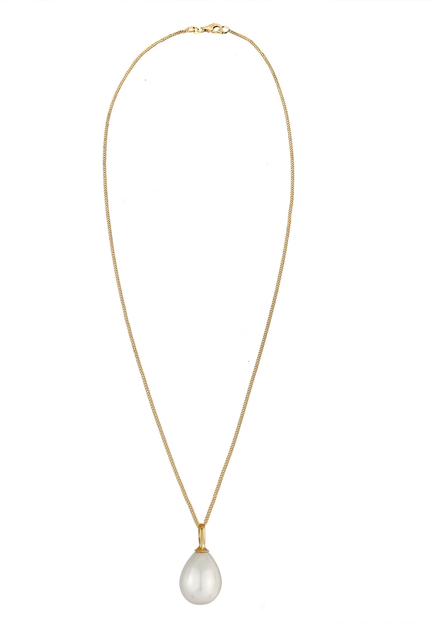 Nenalina Perle de coquillage classique en 925/1000 argent massif