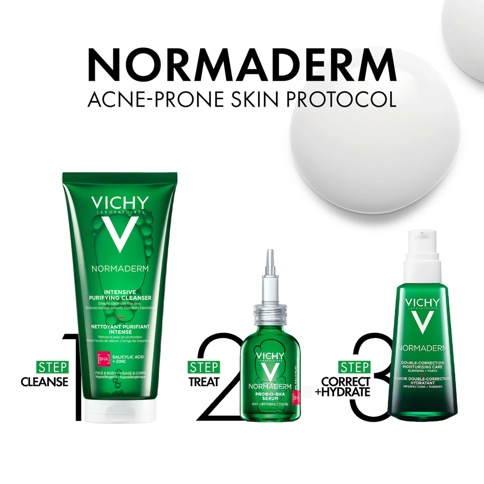 Normaderm Phytosolution Gel Purificant Intensiv 200 ml - Vichy