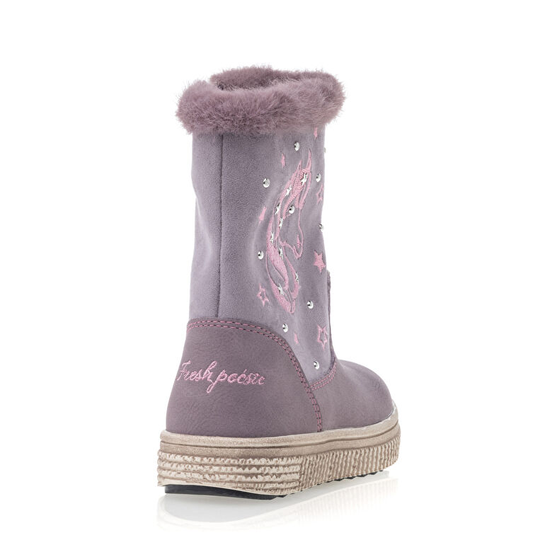 Botas moradas para niña