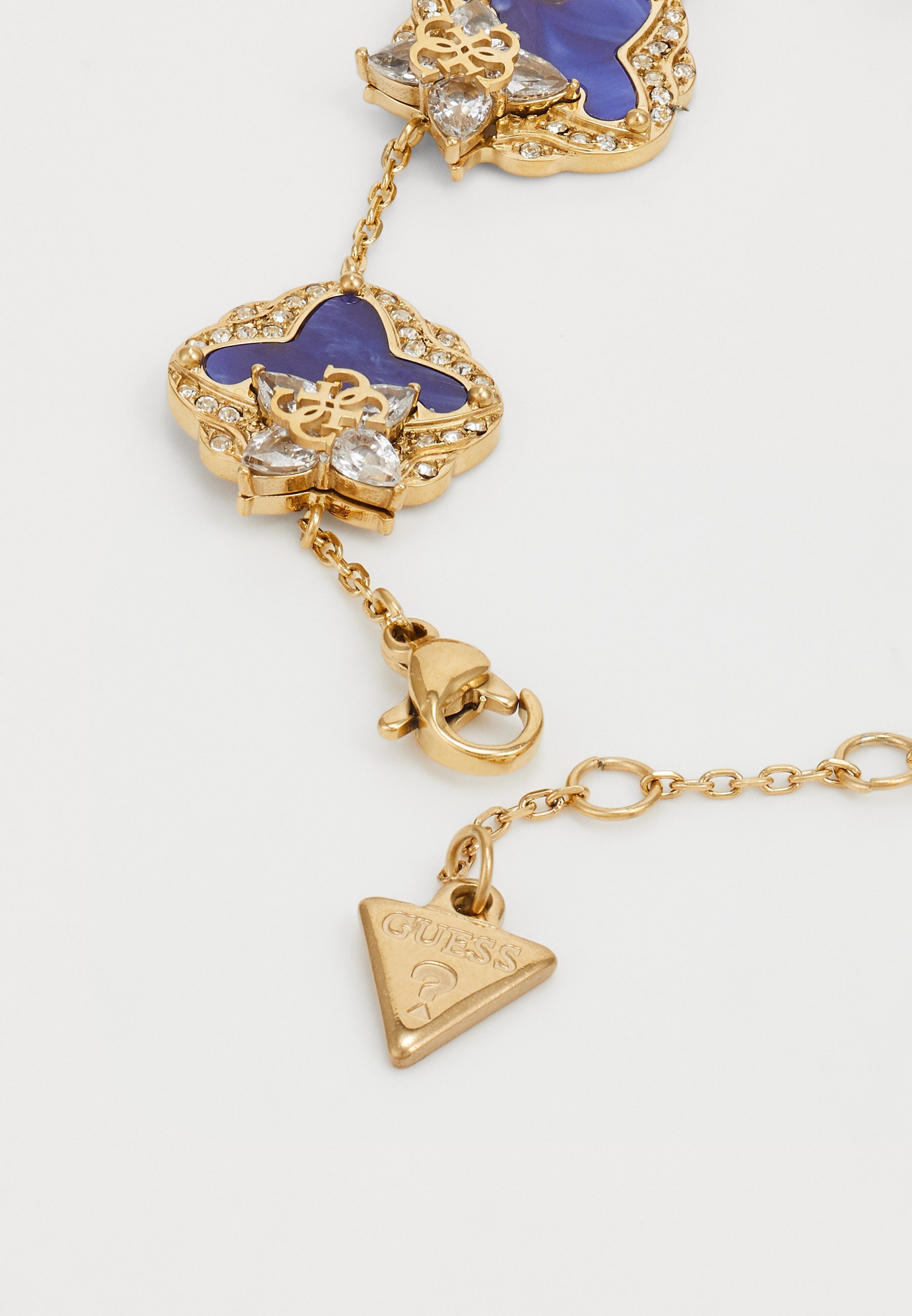 Guess WILD FLOWER - Bracciale - color oro giallo/blu