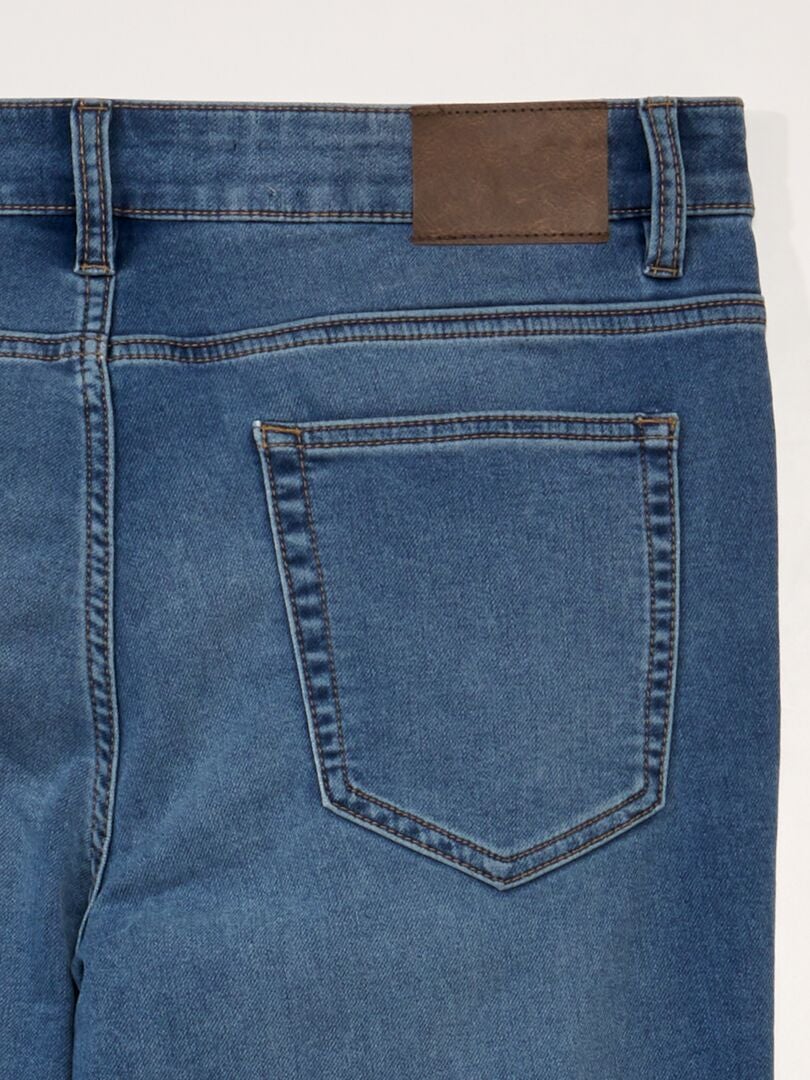 Calça jeans slim - AZUL