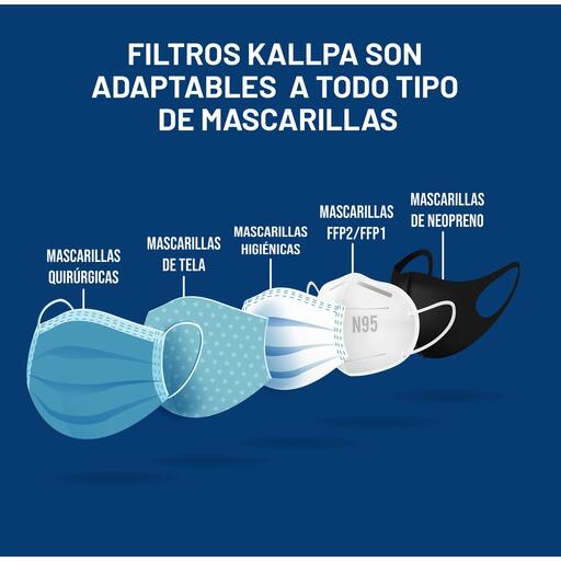 Filtro Mascarilla Kallpa