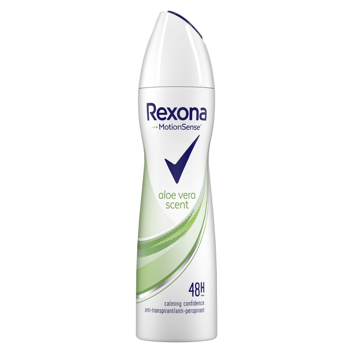 Desodorante antitranspirante en spray Rexona para mujer, 150 ml, con aloe.