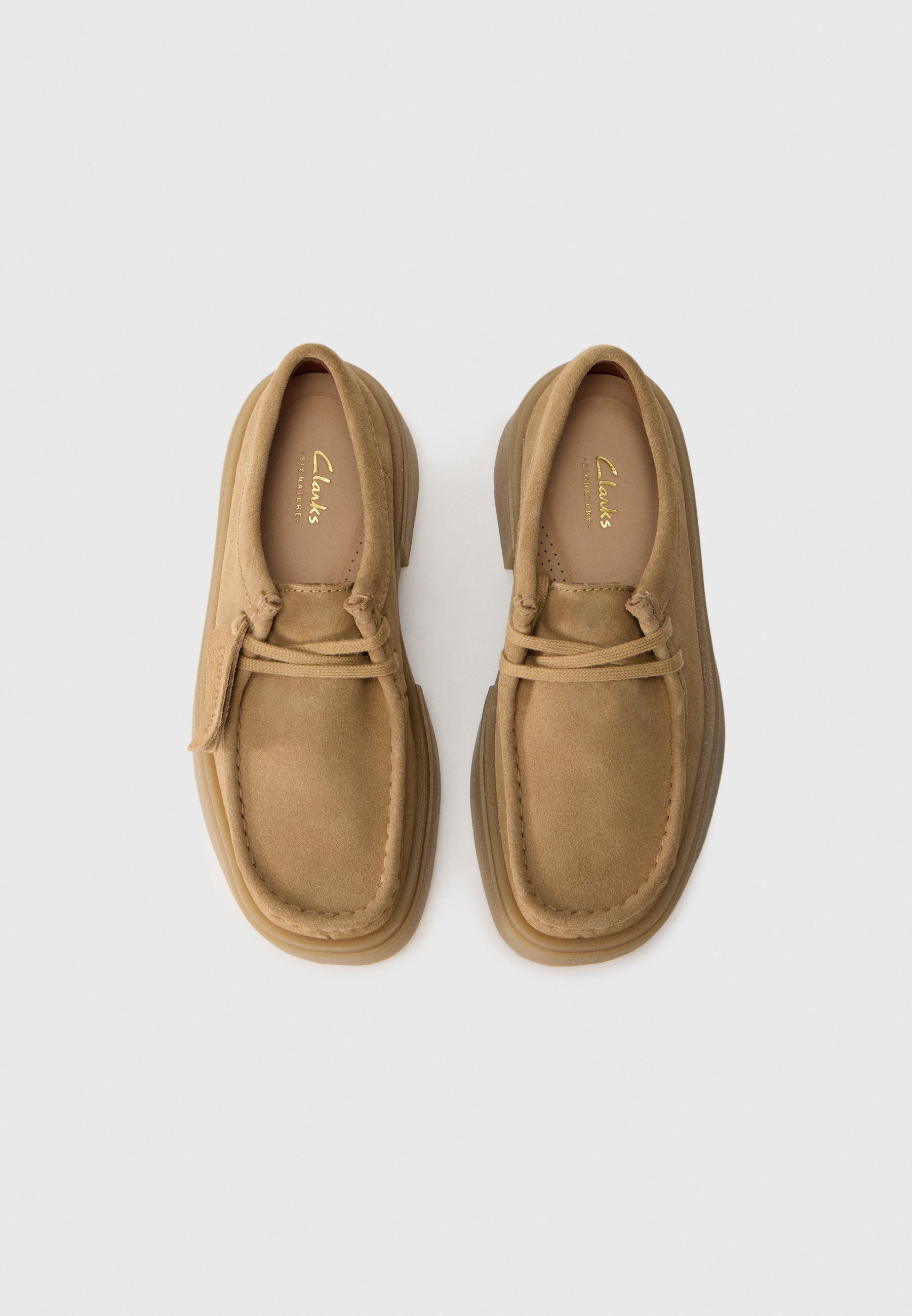 Clarks TORVIEW - Scarpe stringate - sabbia scura