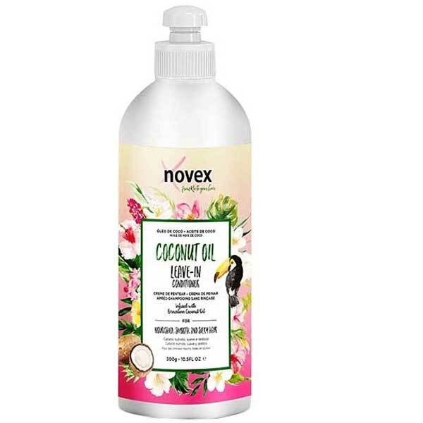 Novex kookosöljyä sisältävä jätettävä hoitoaine
