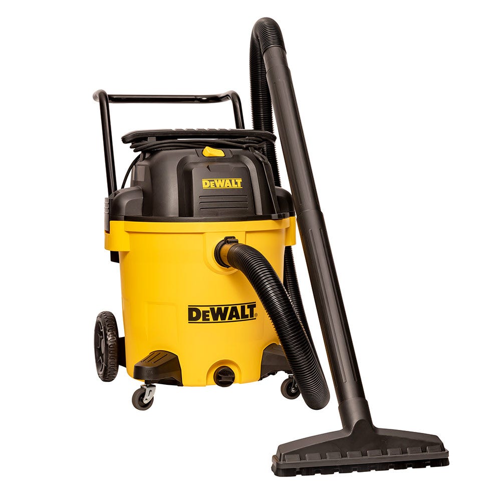 Aspirador de pó e água DEWALT DXV61P com reservatório de poliuretano de 61 litros