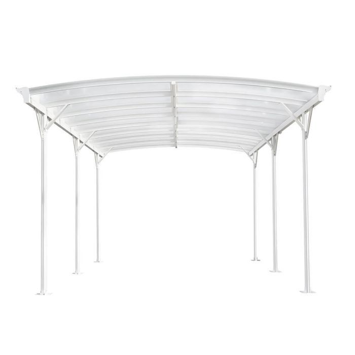HOME DELUXE Carport 'FALO' >Couleur: Blanc