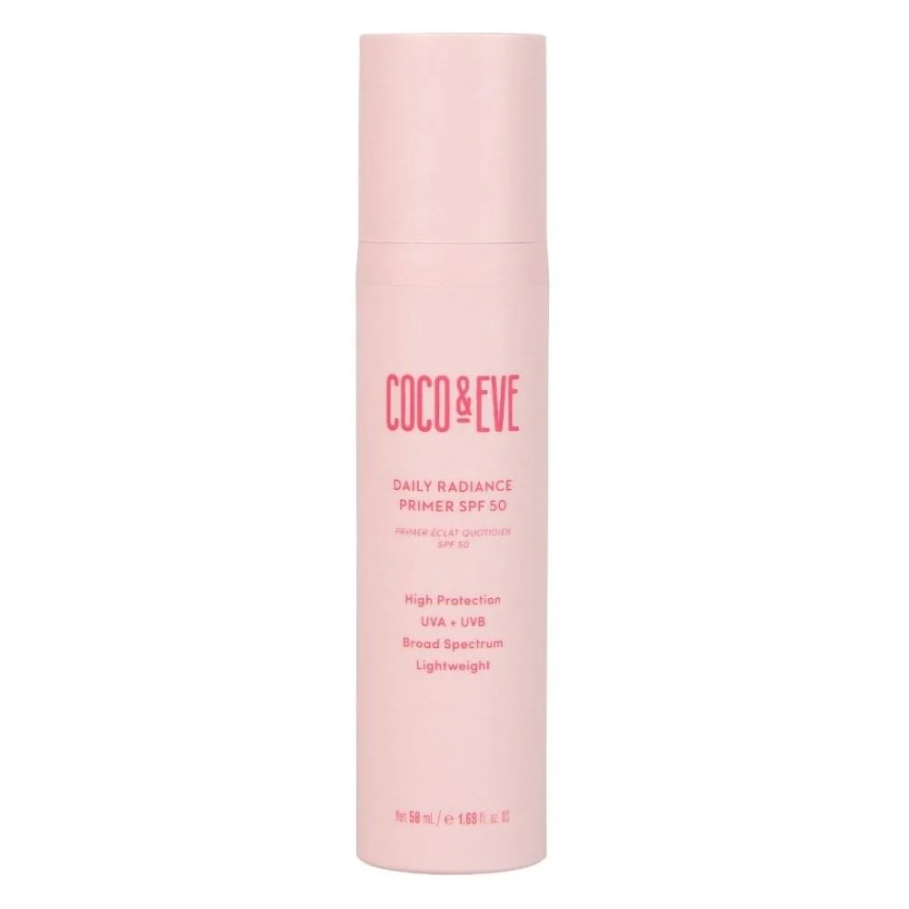 Suncare Daily Radiance Primer SPF50+ - Solare viso alta prot., Base Trucco illuminante
