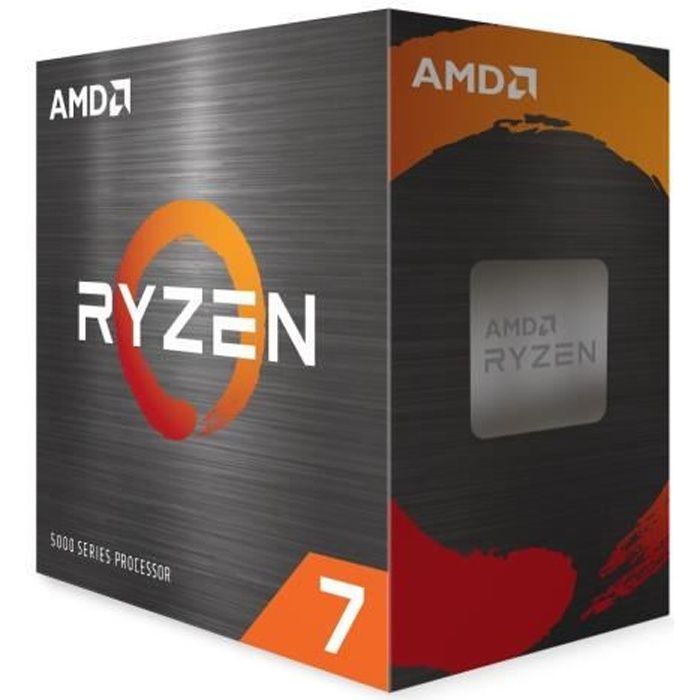 AMD Ryzen 7 5800X-processor - AM4 - 4,70 GHz - 8 kernen