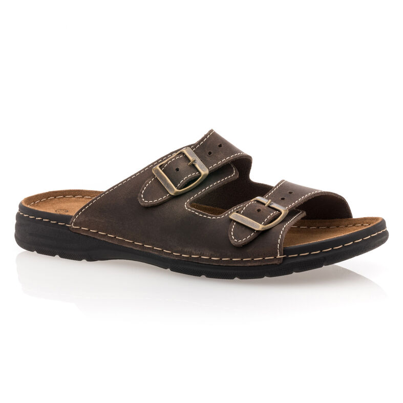  Brązowe sandały męskie / buty z odkrytymi palcami