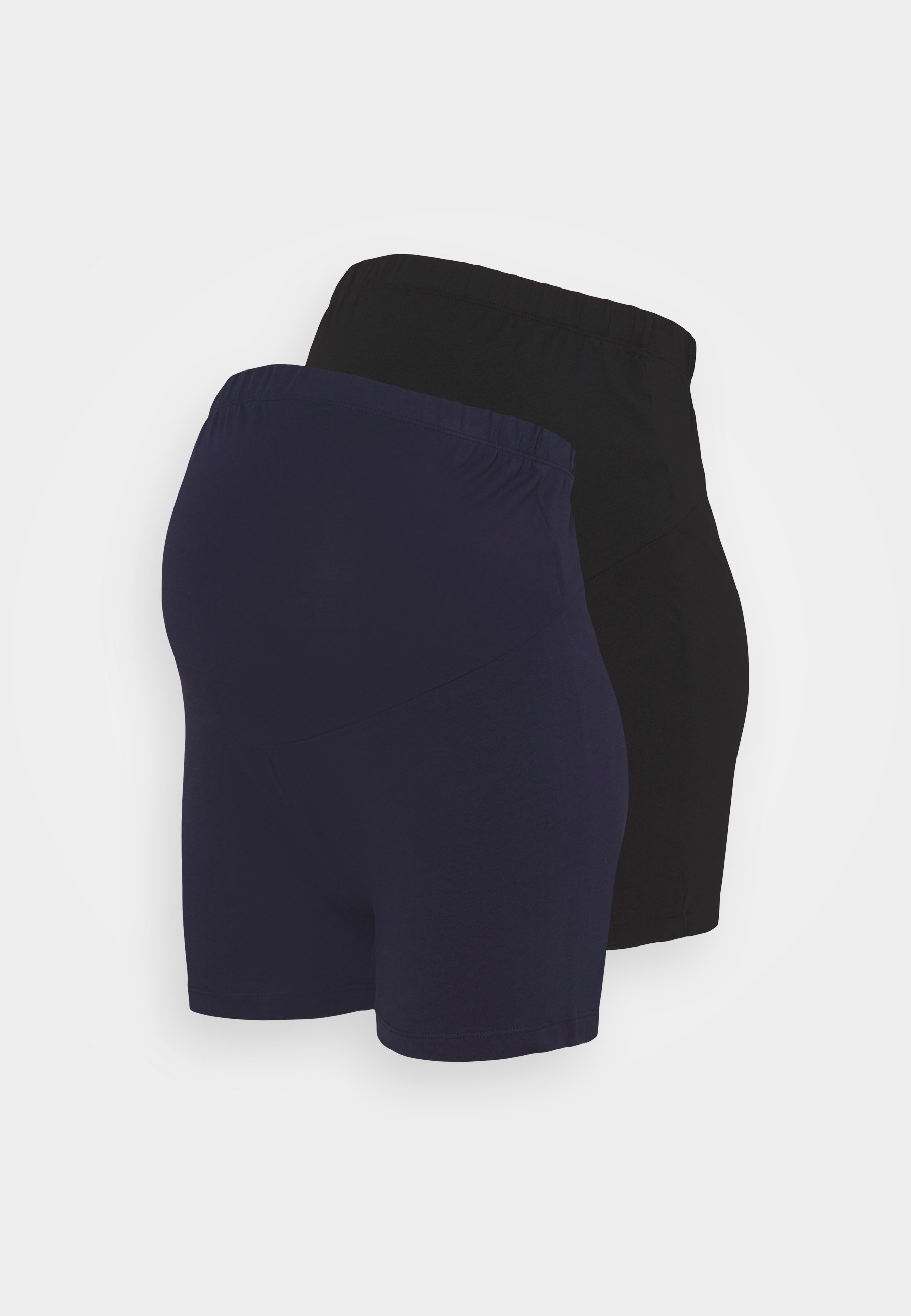 Anna Field MAMA 2-PACK - Leggings - Broek - zwart / donkerblauw