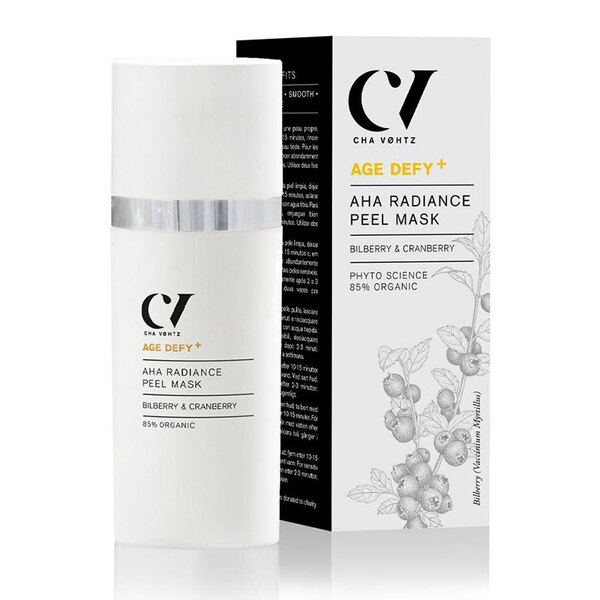 Máscara de Peeling Radiance AHA Age Defy+ da Green People