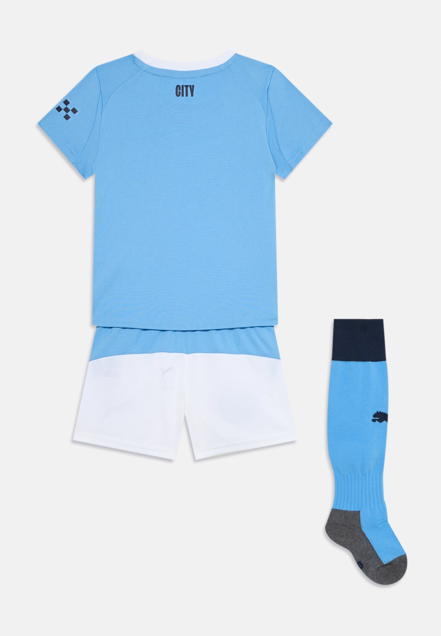 Puma MANCHESTER CITY FC UNISEX - Shorts - lichtblauw/puma wit