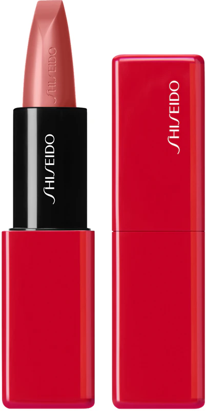 Batom em gel aveludado Technosatin da Shiseido Makeup