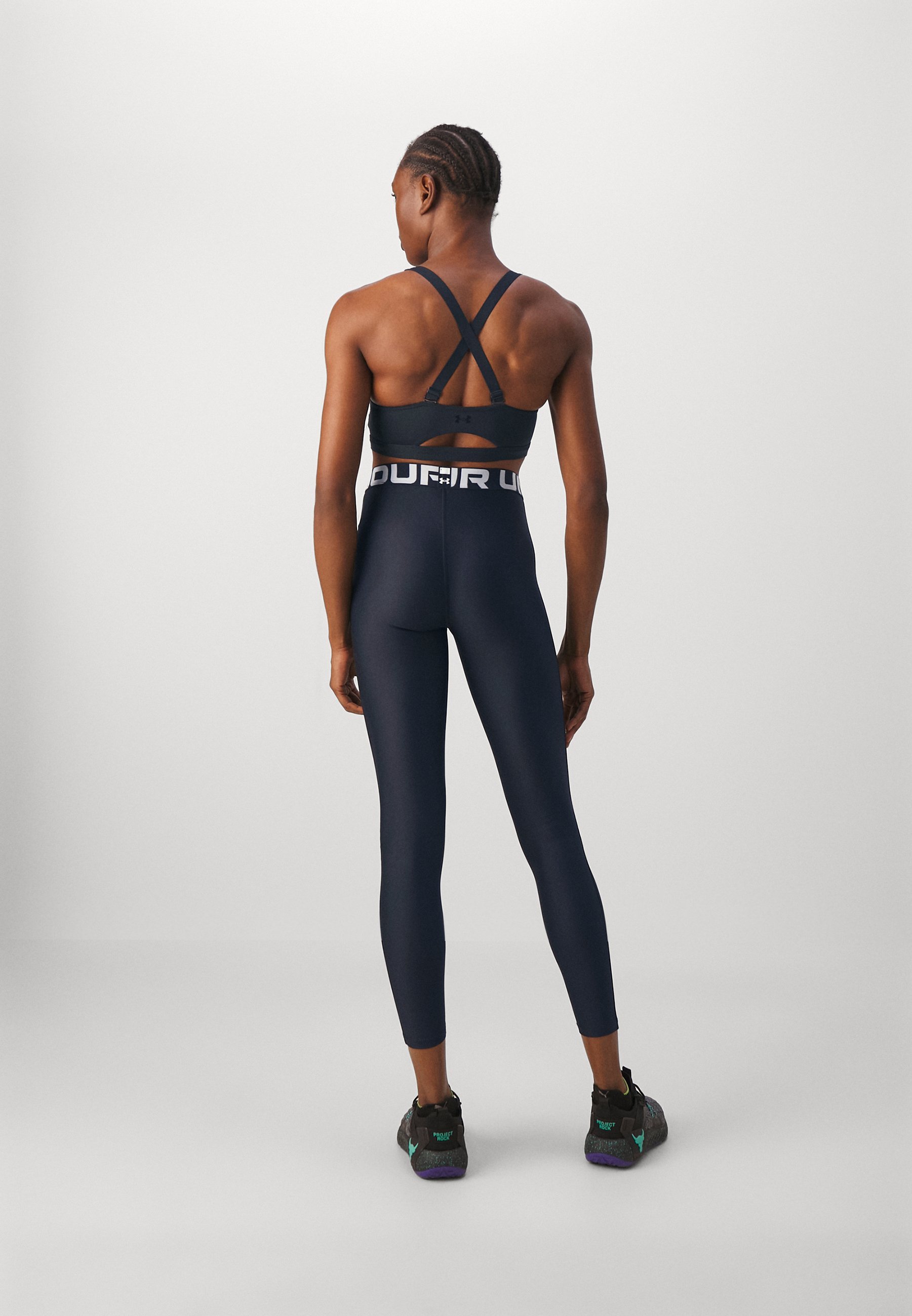 Under Armour HEATGEAR - Leggings - zwart/wit