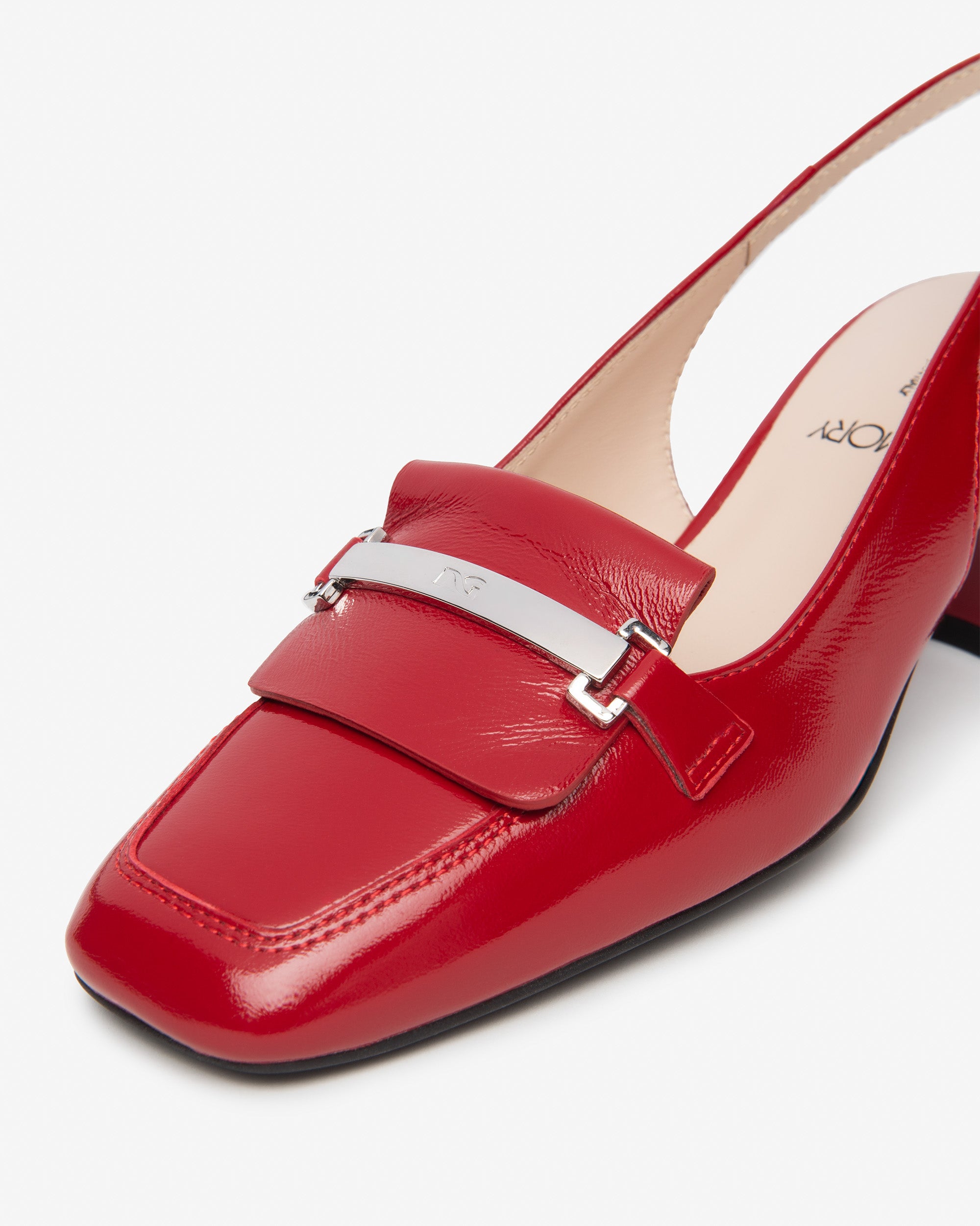 Damen-Slingback aus Leder