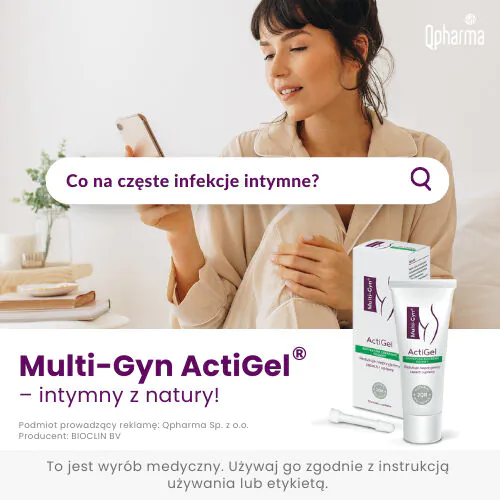 Multi-Gyn ActiGel, Żel dopochwowy na bakteryjne zakażenie pochwy