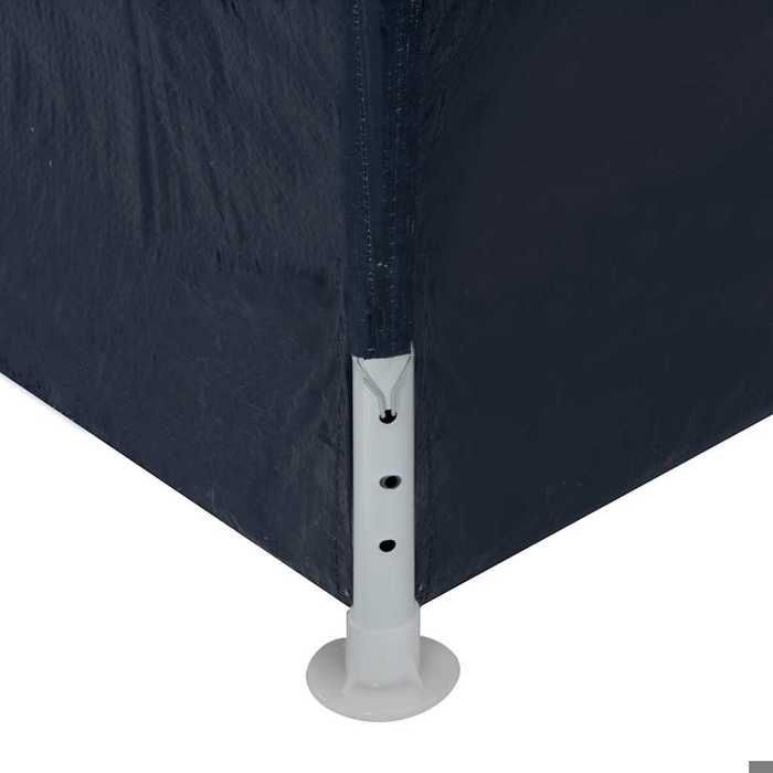 Tente de réception 3x4 m Bleu Tonnelle de jardin Tente de réception 3x4 m Bleu ABHT 7881028